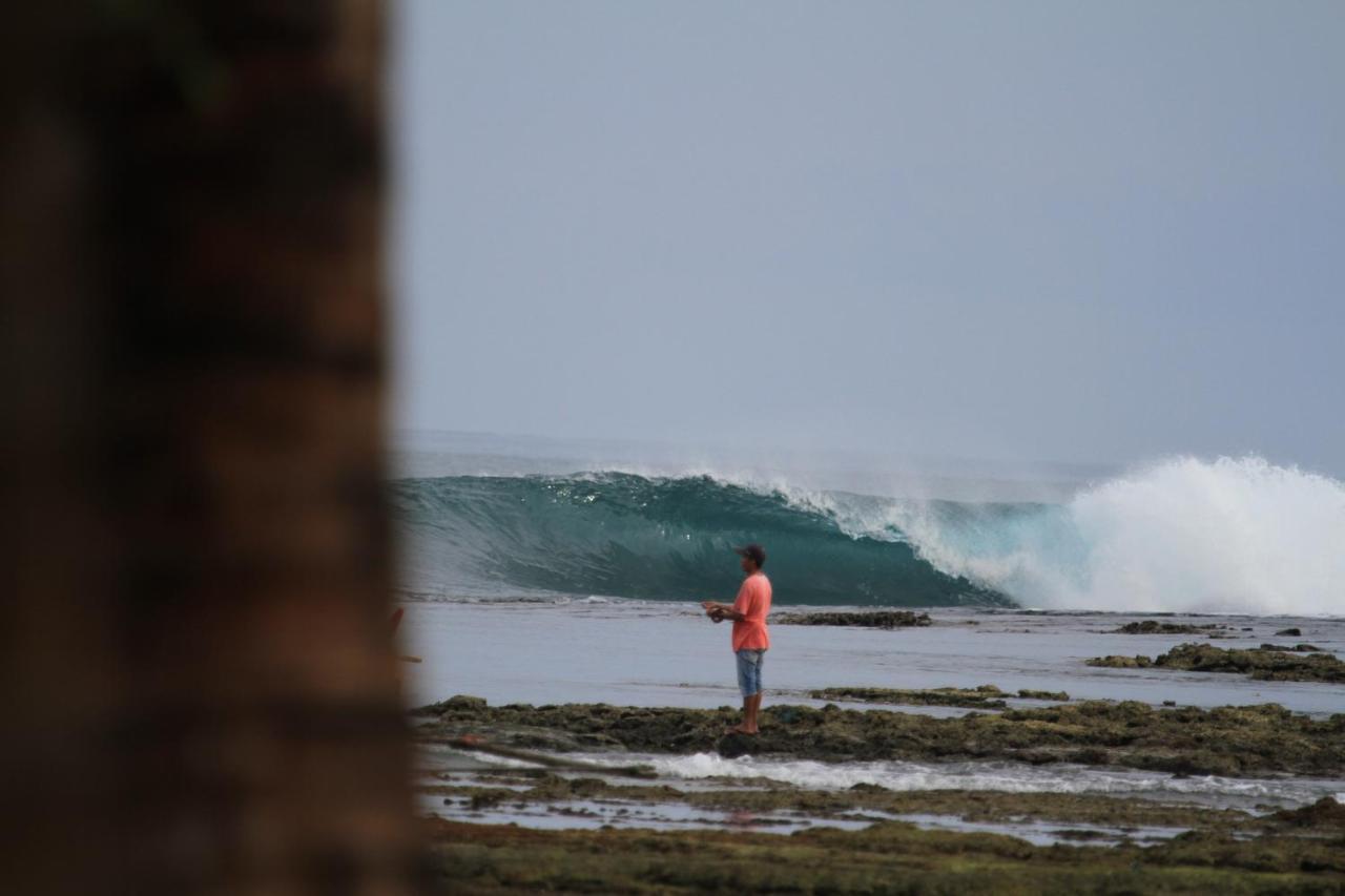 Отель Oseda Nias Surf House Hilibotodane Экстерьер фото
